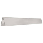 vidaXL Raseneinfassung Silber 450 x 0,05 x 10 cm Edelstahl