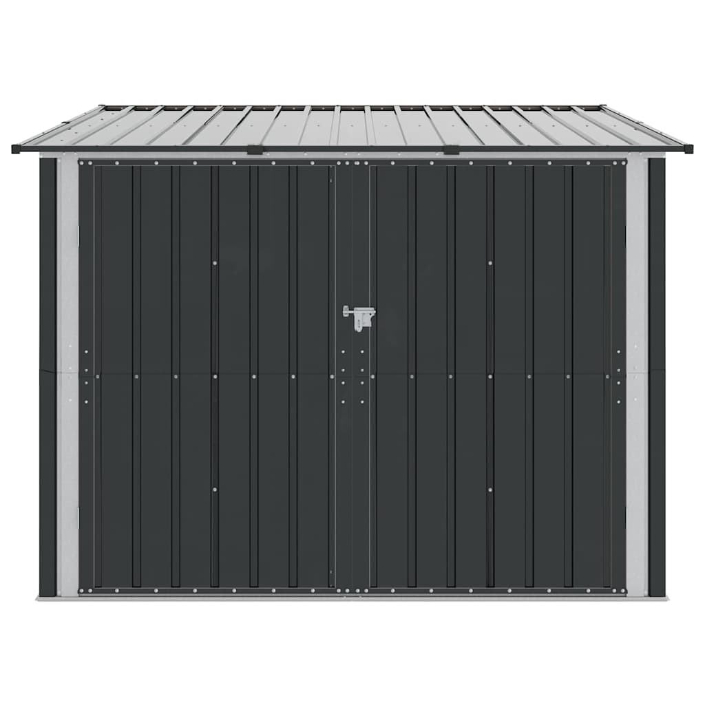 vidaXL Fahrradspeicher 3 pcs Anthrazit 216 x 207 x 158 cm Metall