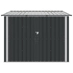 vidaXL Fahrradspeicher 3 pcs Anthrazit 216 x 207 x 158 cm Metall