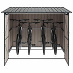 vidaXL Fahrradspeicher 3 pcs Anthrazit 216 x 207 x 158 cm Metall