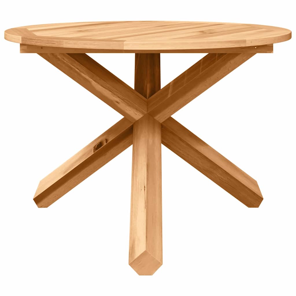 vidaXL Garten Essgruppe 5 pcs Natur Massivholz Akazie
