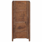vidaXL Regal Braun 24 x 13 x 54 cm Massives Mahagoni Holz