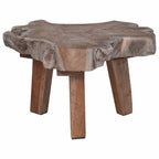 vidaXL Nachttisch Braun 40 x 40 x 25 cm Massives upgecyceltes Holz