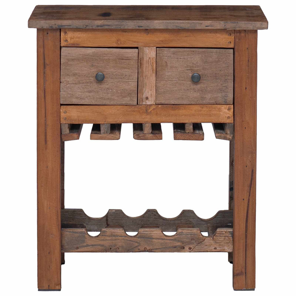 vidaXL Schrank Braun 60 x 30 x 70 cm Massives upgecyceltes Holz