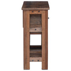 vidaXL Schrank Braun 60 x 30 x 70 cm Massives upgecyceltes Holz