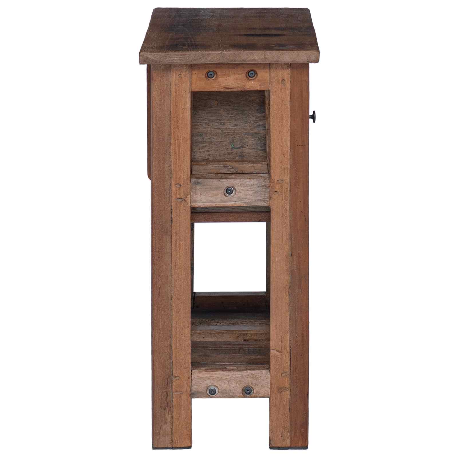 vidaXL Schrank Braun 60 x 30 x 70 cm Massives upgecyceltes Holz