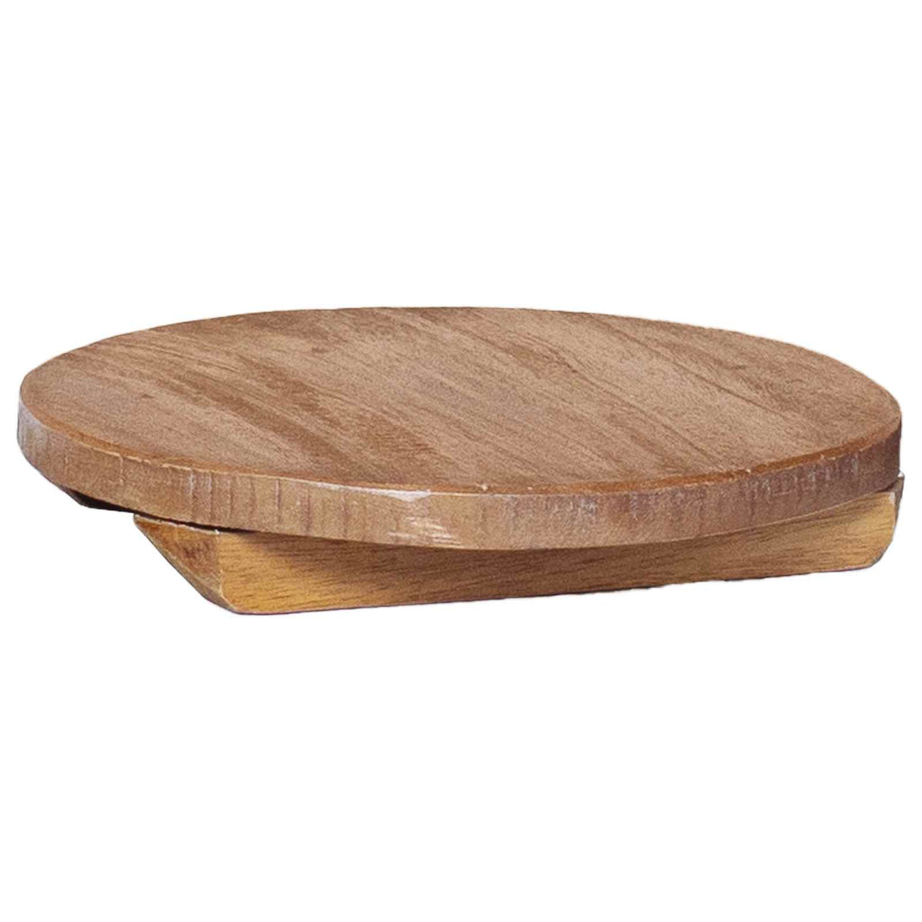 vidaXL Pflanzenhocker 3 pcs Braun Mahagoni Holz