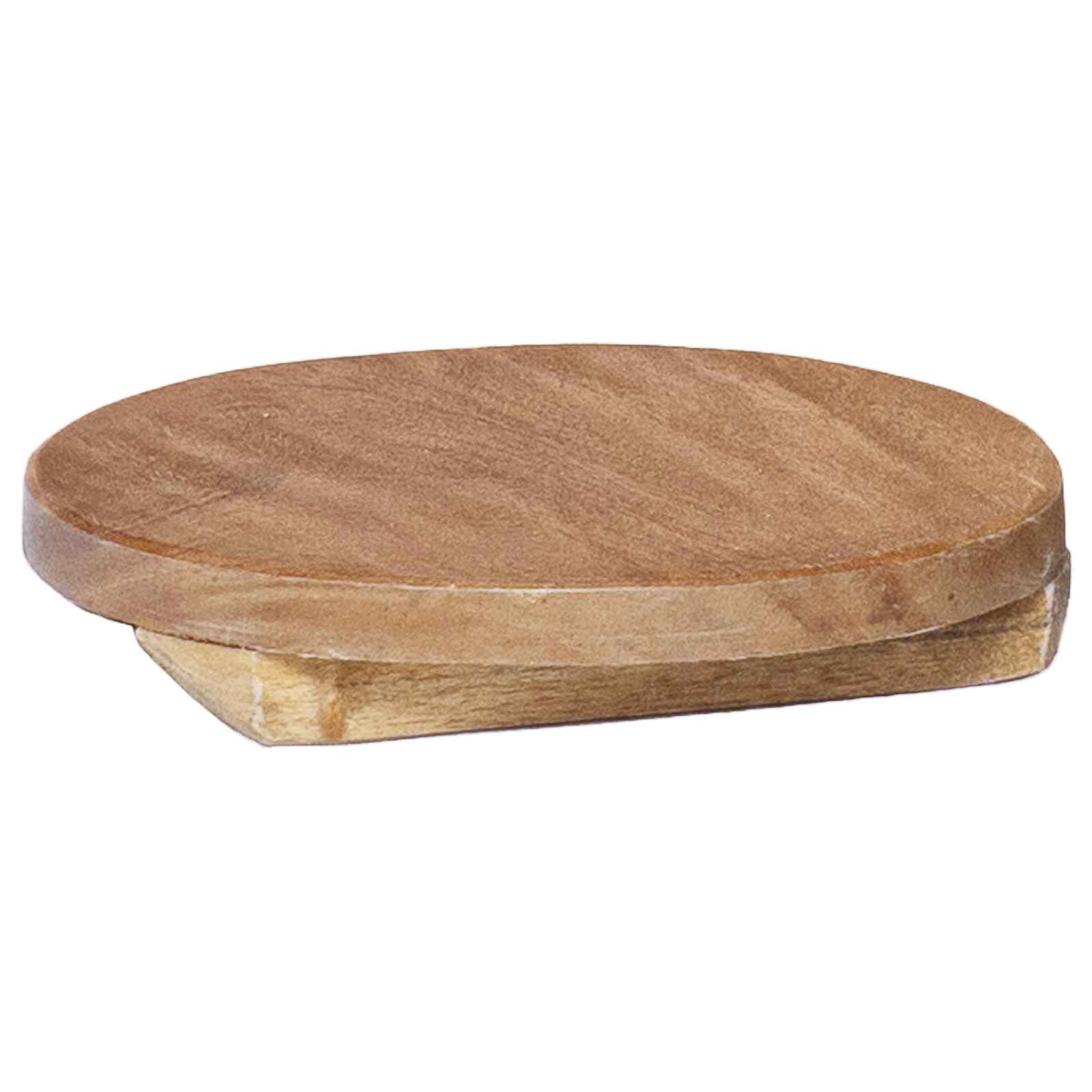 vidaXL Pflanzenhocker 3 pcs Braun Mahagoni Holz