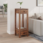 vidaXL Pflanzenständer Braun 30 x 30 x 80 cm Mahagoni Holz