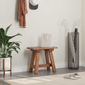 vidaXL Bank Natur 50,5 x 25 x 47,5 cm Massivholz Mahagoni