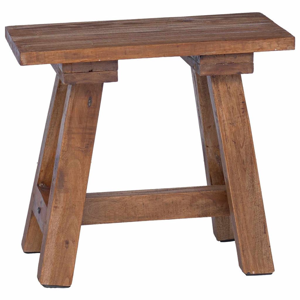 vidaXL Bank Natur 50,5 x 25 x 47,5 cm Massivholz Mahagoni