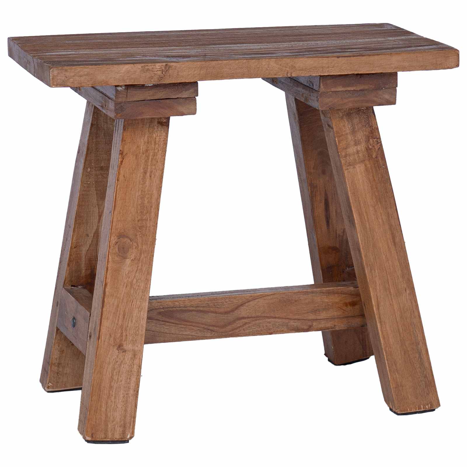 vidaXL Bank Natur 50,5 x 25 x 47,5 cm Massivholz Mahagoni