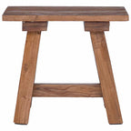 vidaXL Bank Natur 50,5 x 25 x 47,5 cm Massivholz Mahagoni