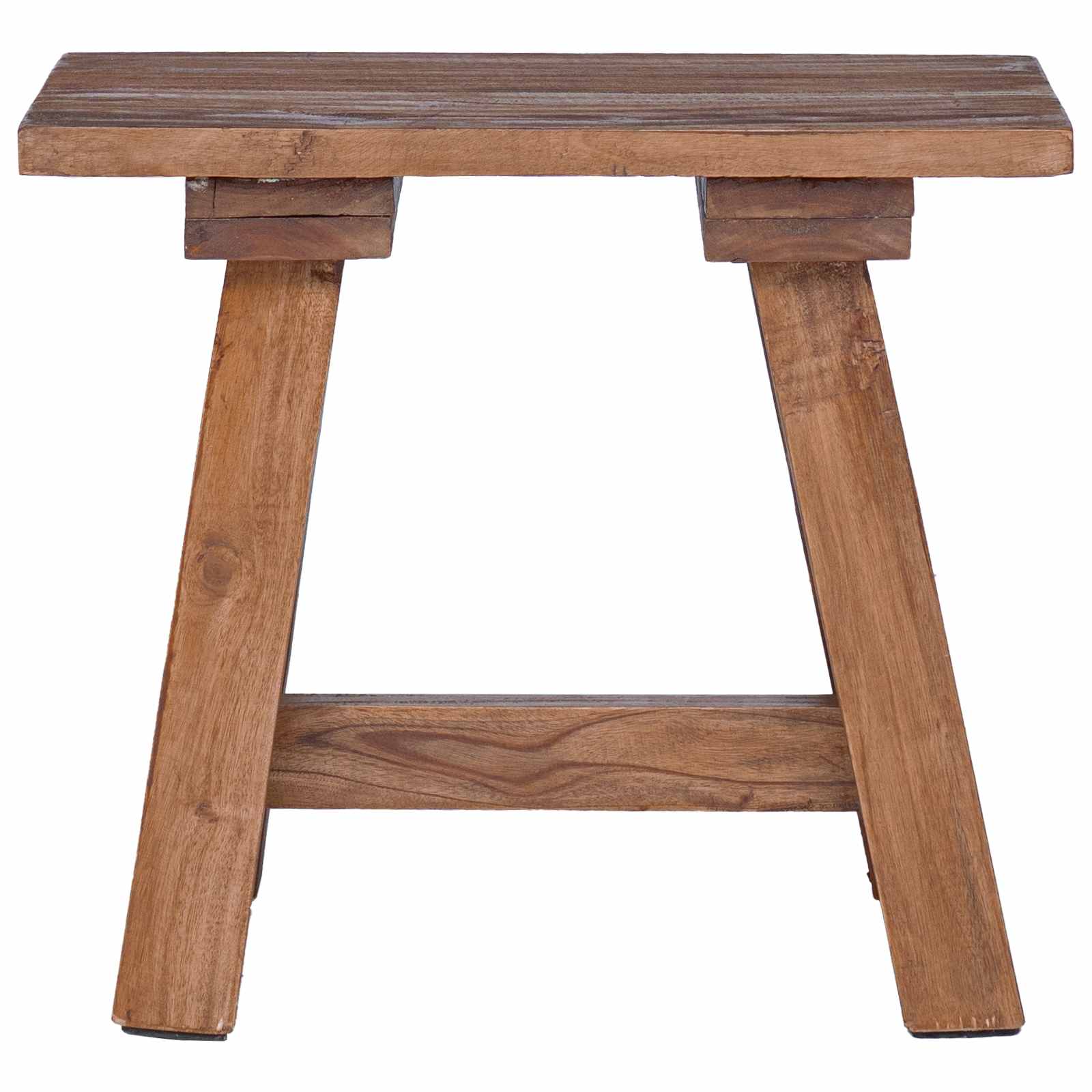 vidaXL Bank Natur 50,5 x 25 x 47,5 cm Massivholz Mahagoni