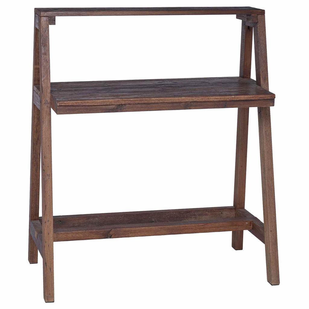 vidaXL Schreibtisch Braun 90 x 50 x 103 cm Massives upgecyceltes Holz