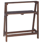 vidaXL Schreibtisch Braun 90 x 50 x 103 cm Massives upgecyceltes Holz