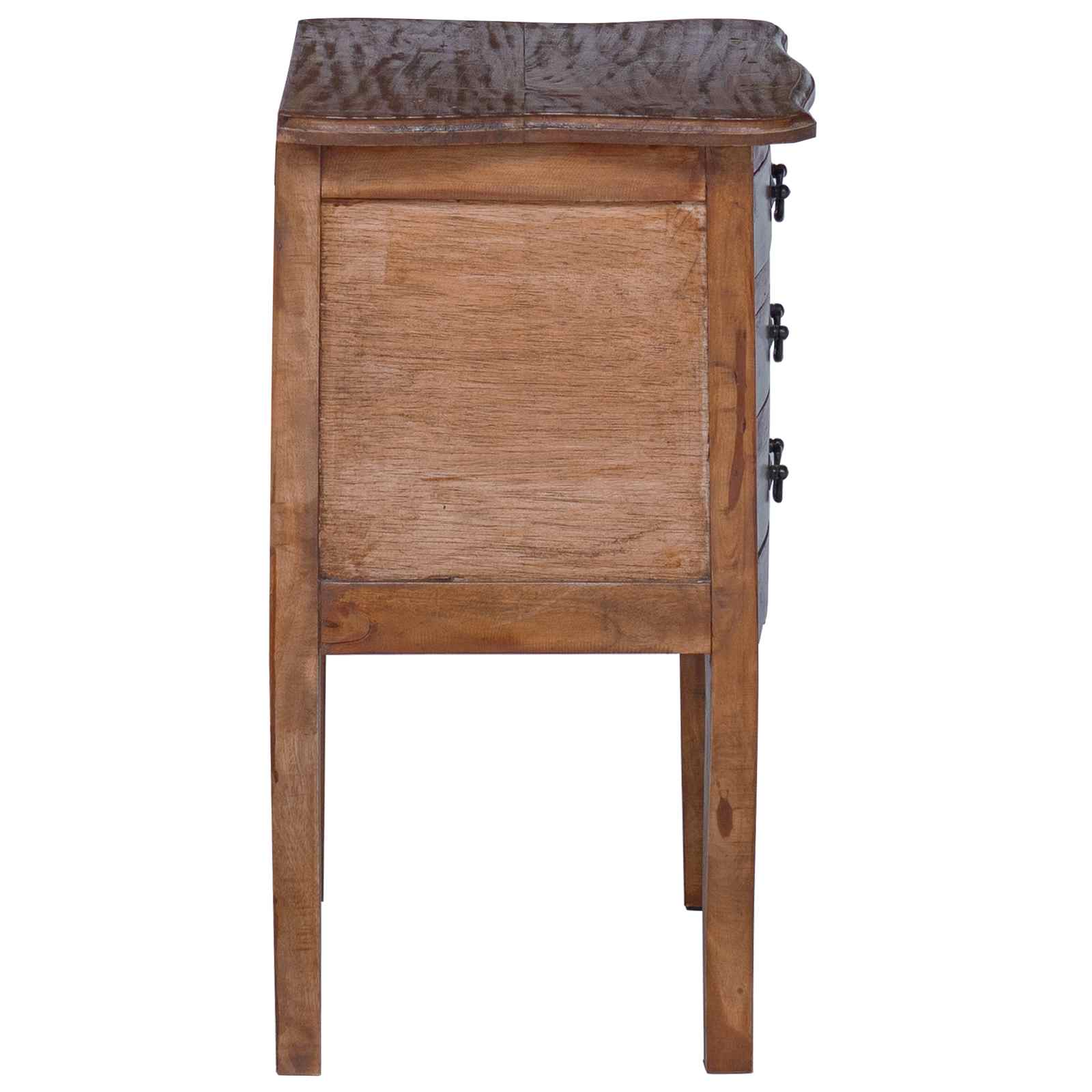 vidaXL Aufbewahrungstruhe 48 x 35 x 64 cm Massives Mahagoni Holz