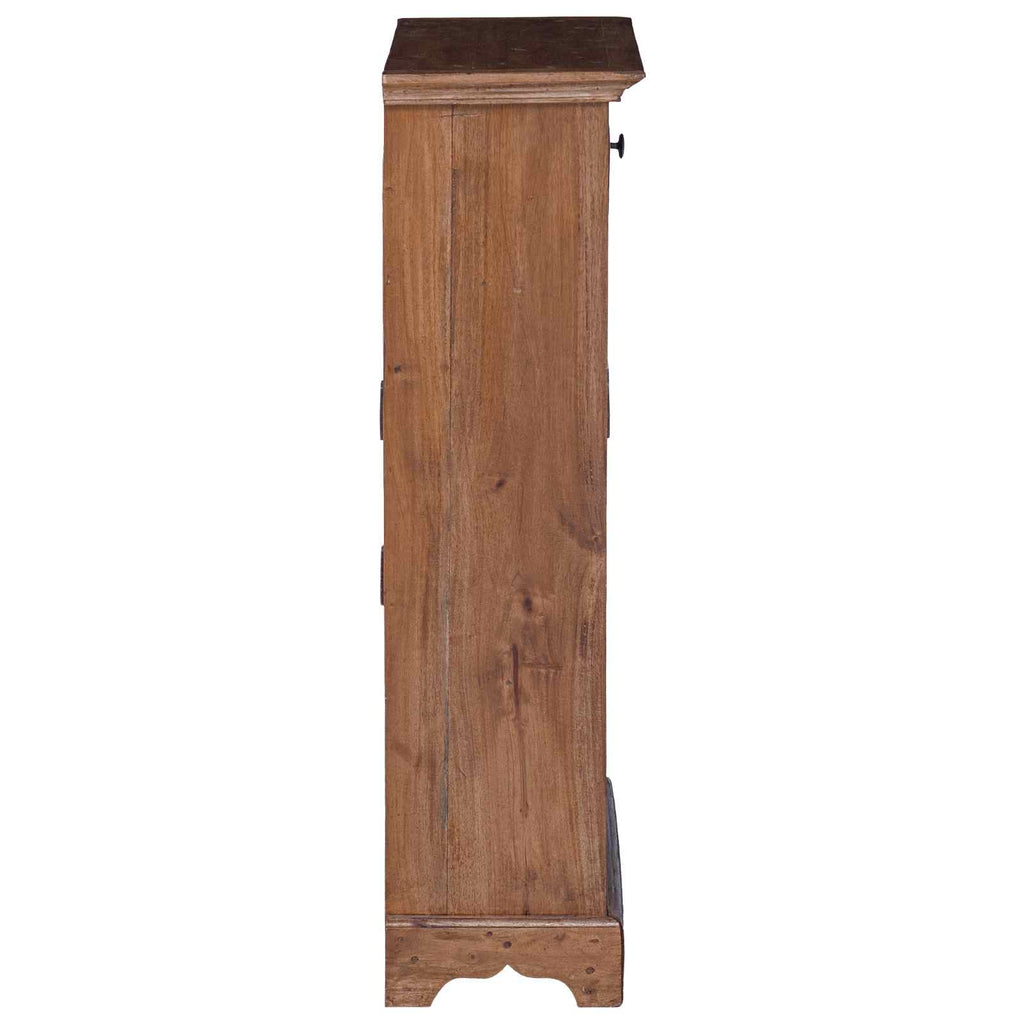 vidaXL Weinregal 55 x 23 x 85 cm Massives Mahagoni Holz