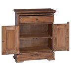 vidaXL Aufbewahrungsschrank 63 x 30 x 79 cm Massives Mahagoni Holz