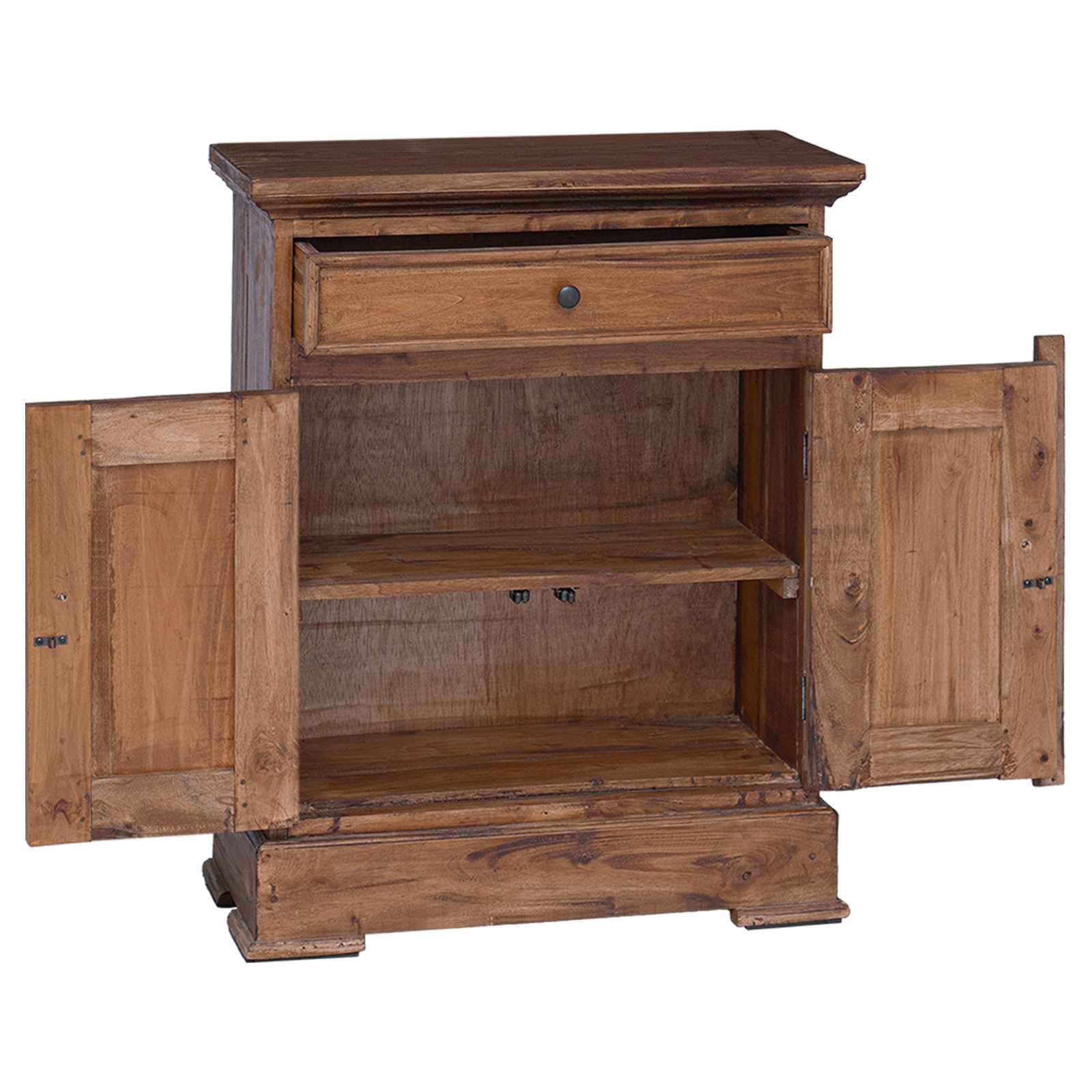 vidaXL Aufbewahrungsschrank 63 x 30 x 79 cm Massives Mahagoni Holz