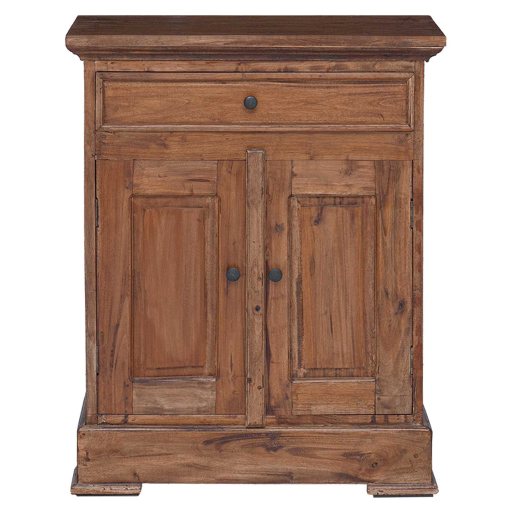 vidaXL Aufbewahrungsschrank 63 x 30 x 79 cm Massives Mahagoni Holz