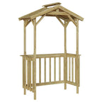 vidaXL Grillhütte 133,5 x 63 x 200 cm Imprägniertes Kiefernholz