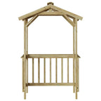 vidaXL Grillhütte 133,5 x 63 x 200 cm Imprägniertes Kiefernholz