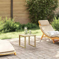 vidaXL Tisch Natur 40 x 40 x 36 cm Imprägniertes Kiefernholz