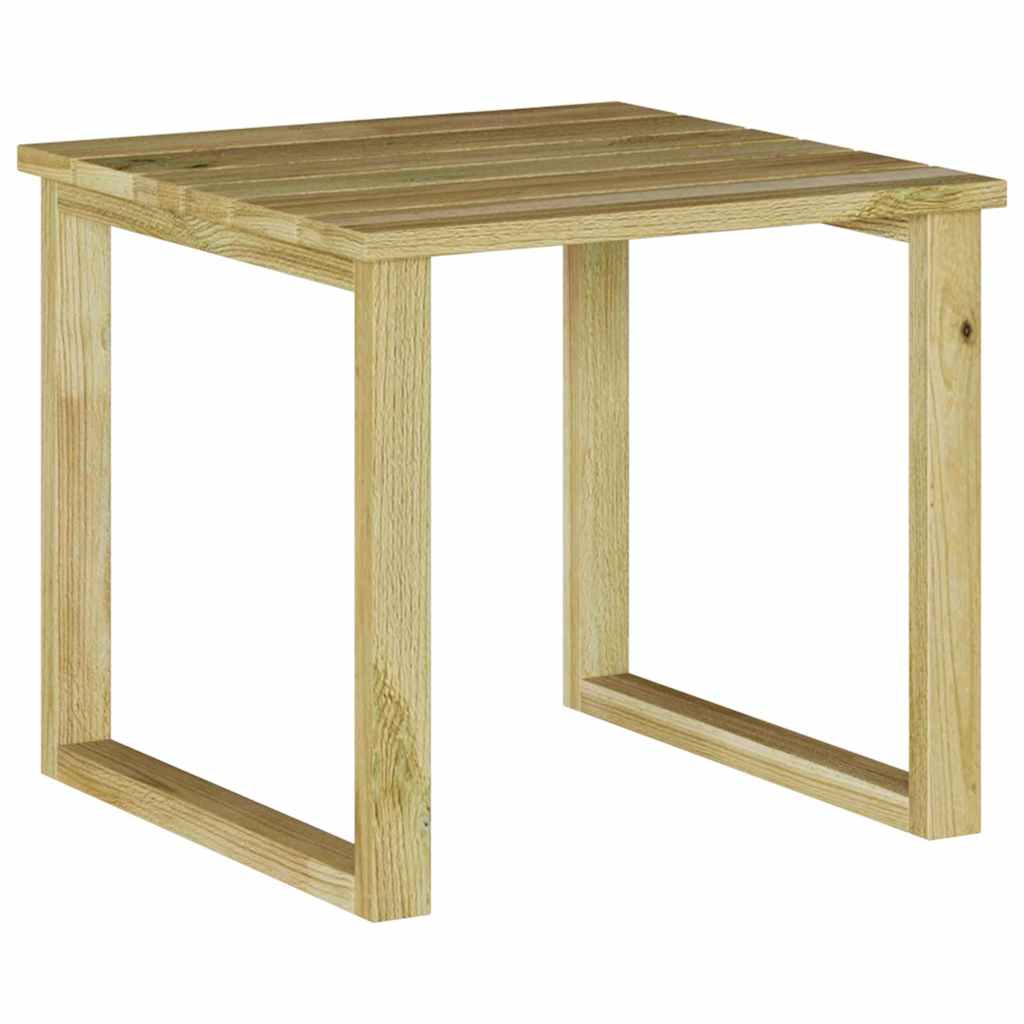vidaXL Tisch Natur 40 x 40 x 36 cm Imprägniertes Kiefernholz