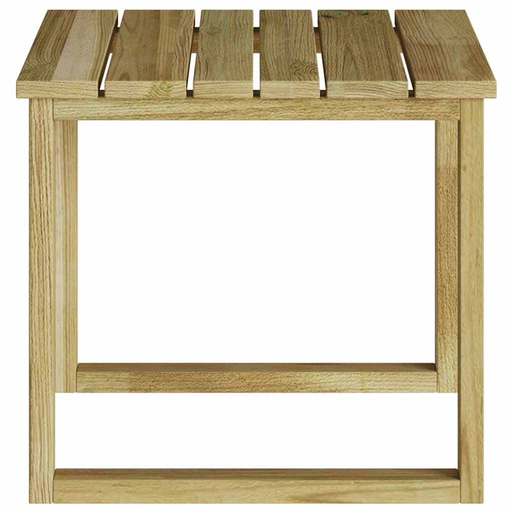 vidaXL Tisch Natur 40 x 40 x 36 cm Imprägniertes Kiefernholz