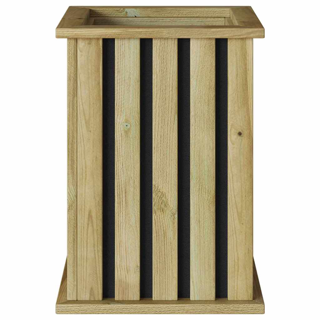vidaXL Pflanzkästen Braun 33 x 33 x 45 cm Imprägniertes Kiefernholz