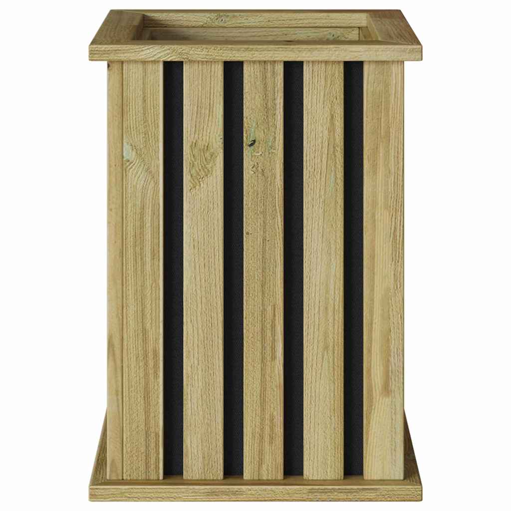 vidaXL Pflanzkästen Braun 33 x 33 x 45 cm Imprägniertes Kiefernholz