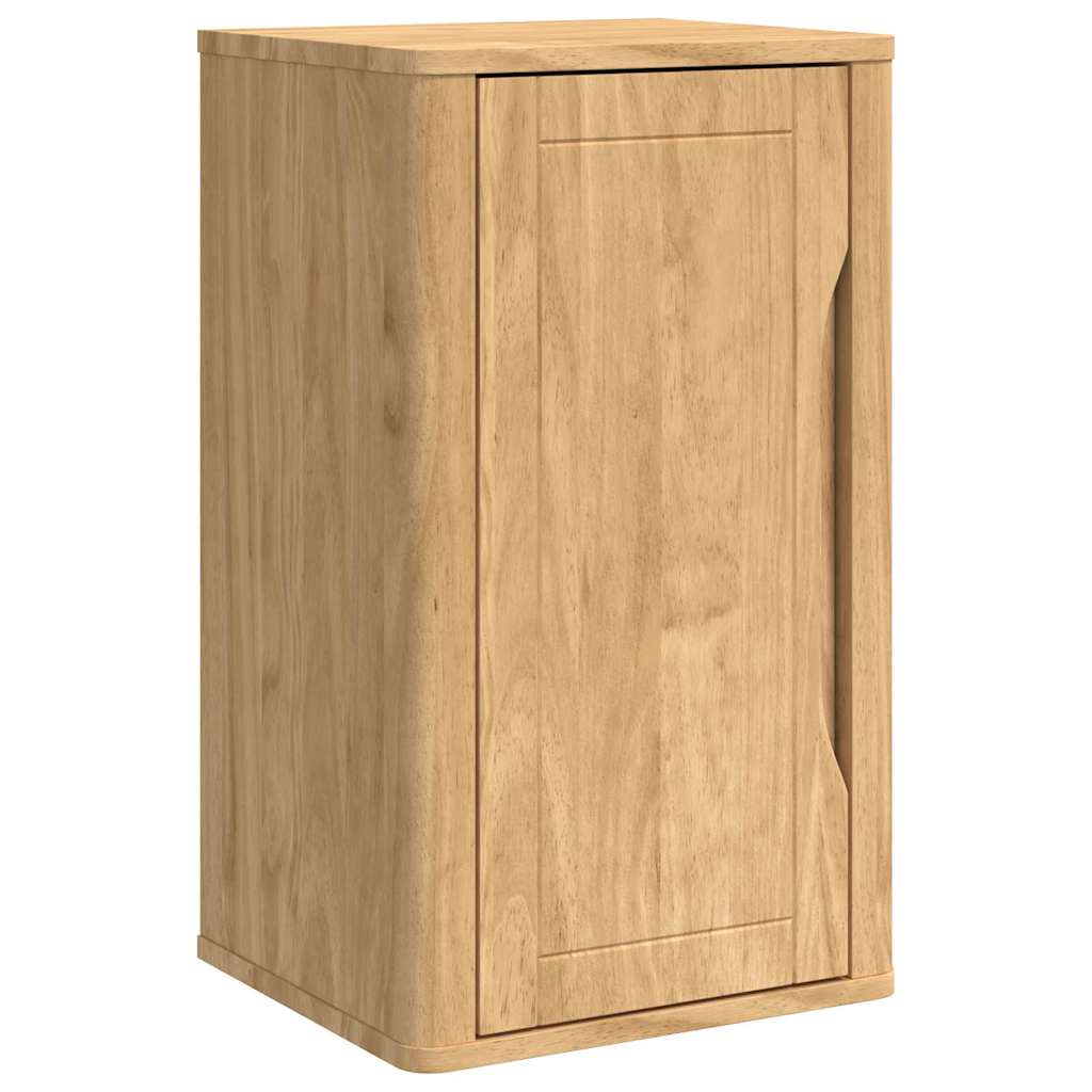 vidaXL Badezimmermöbel-Set FLORO 4 pcs Wachsbraun Massivholz Kiefer