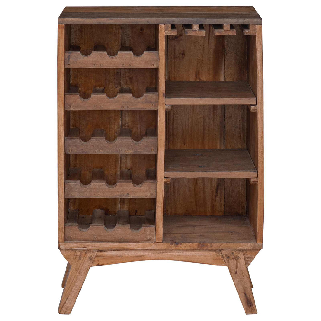 vidaXL Regal Braun 60 x 30 x 90 cm Massives upgecyceltes Holz