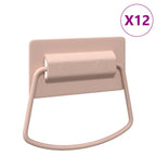 vidaXL Schrankgriffe 12 pcs Rosa 85 x 45 mm Metall