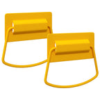 vidaXL Schrankgriffe 2 pcs Senf 85 x 45 mm Metall