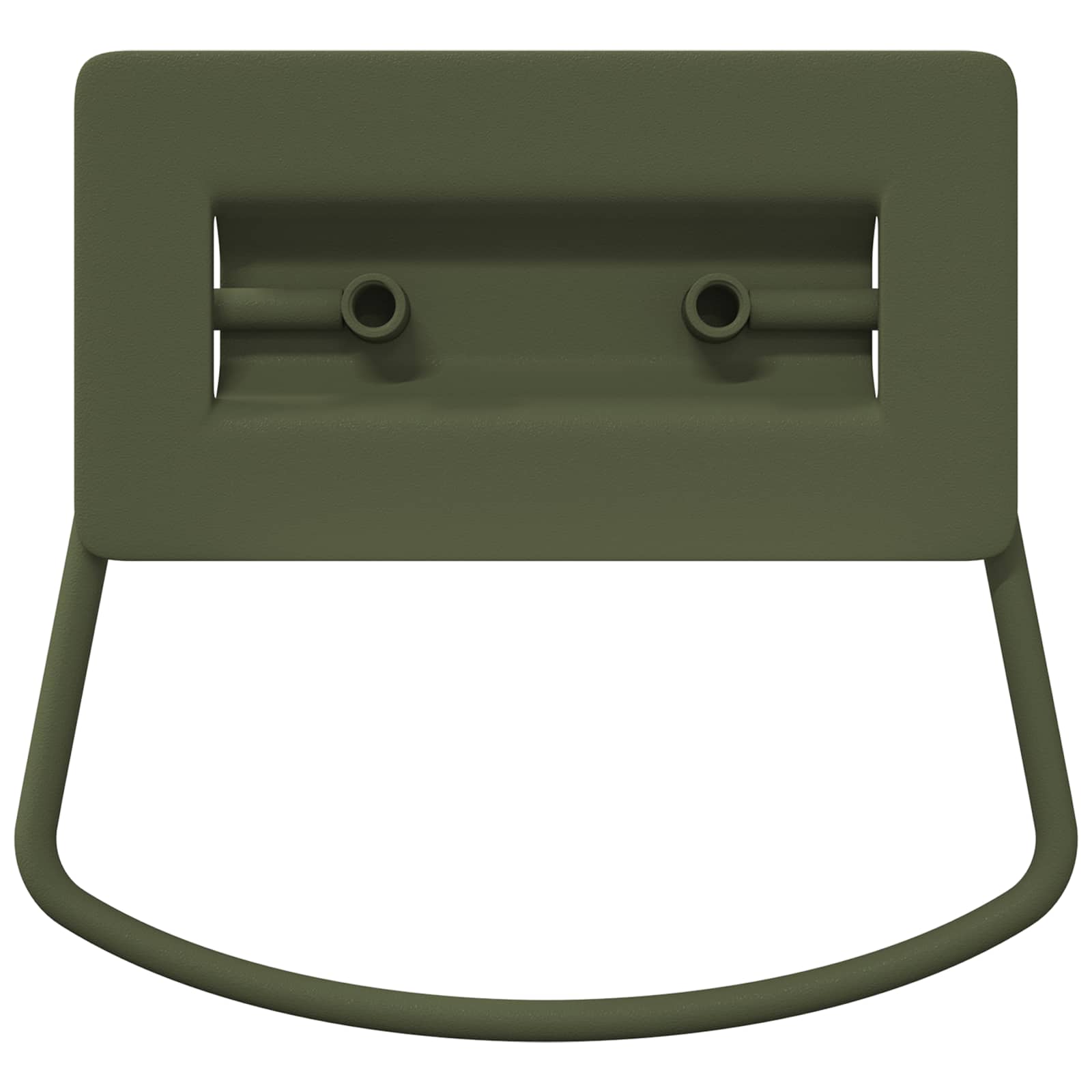 vidaXL Schrankgriffe 2 pcs Olive Grün 85 x 45 mm Metall