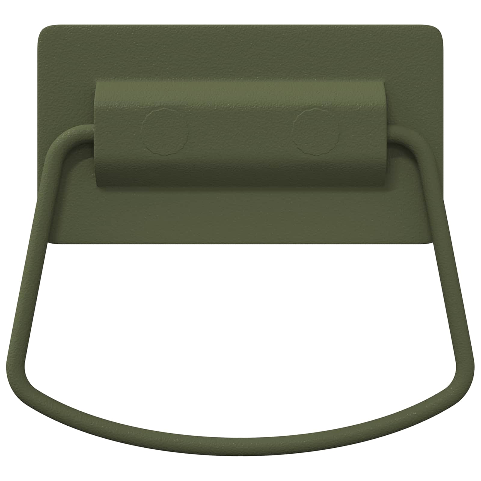 vidaXL Schrankgriffe 12 pcs Olive Grün 85 x 45 mm Metall
