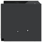 vidaXL Kugelfangbox Schwarz 29 x 22 x 20 cm Stahl