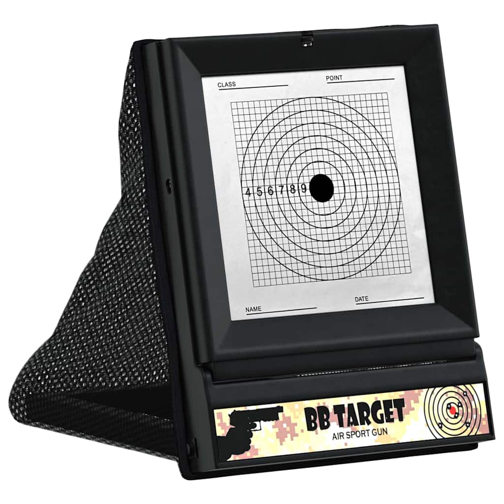 vidaXL Airsoft Ziel Schwarz 19 x 26 x 25 cm Kunststoff