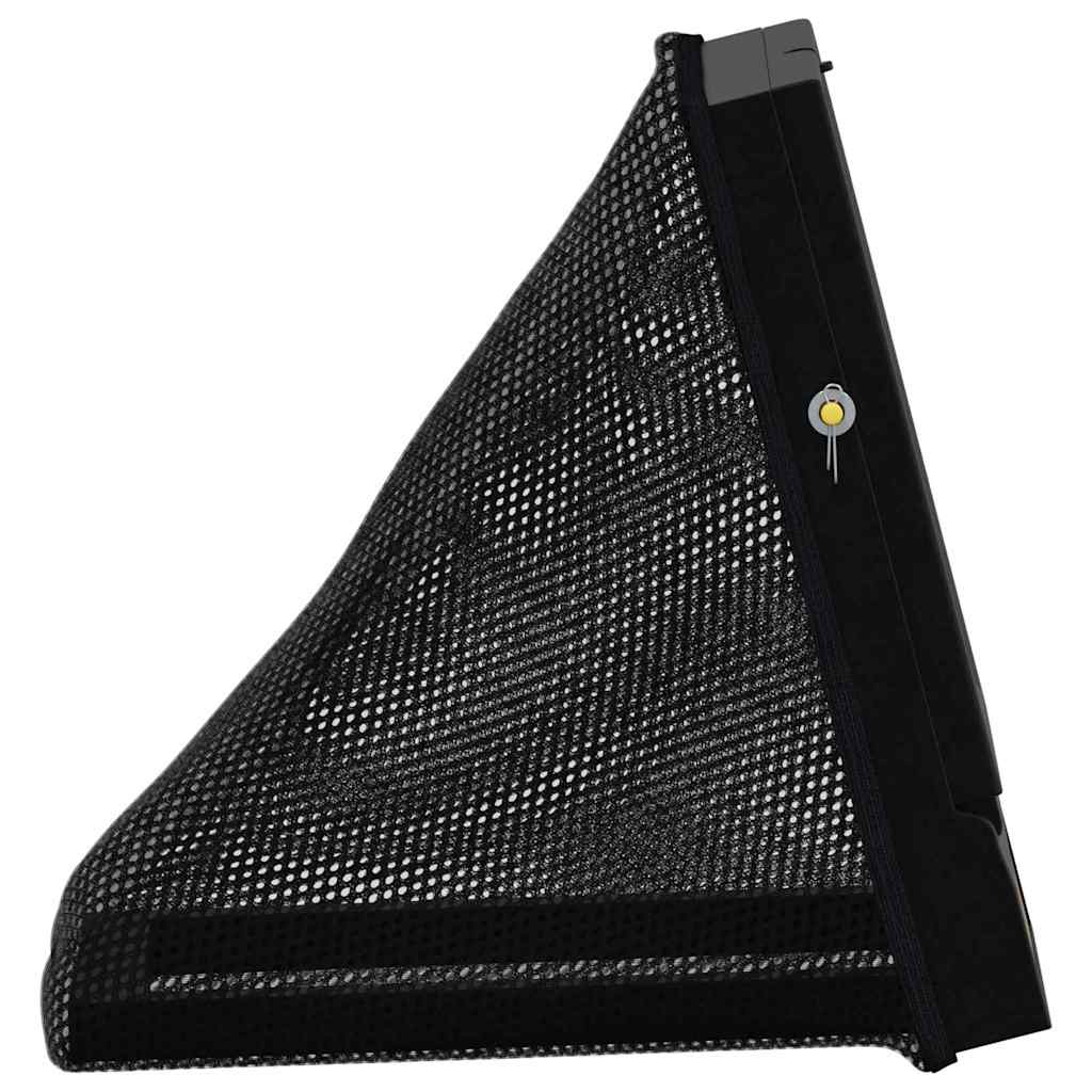 vidaXL Airsoft Ziel Schwarz 19 x 26 x 25 cm Kunststoff
