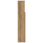 vidaXL Kopfteil Schrank mit Regal Artisan-Eiche 100 x 19 x 103,5 cm
