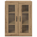 vidaXL Aufbewahrungsschrank Artisan-Eiche 69,5 x 34 x 90 cm