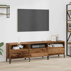 vidaXL TV-Schränk Altholz 150 x 30 x 45 cm Verbundholz und Eisen