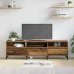 vidaXL TV-Schränk Altholz 150 x 30 x 45 cm Verbundholz und Eisen