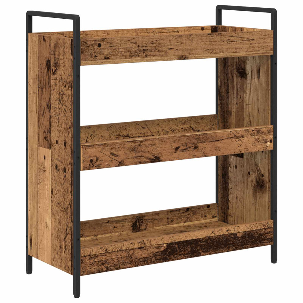 vidaXL Küchentrolley Altholz 70 x 30 x 82 cm Holzwerkstoff