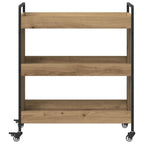 vidaXL Küchentrolley Artisan-Eiche 70 x 30 x 82 cm Holzwerkstoff