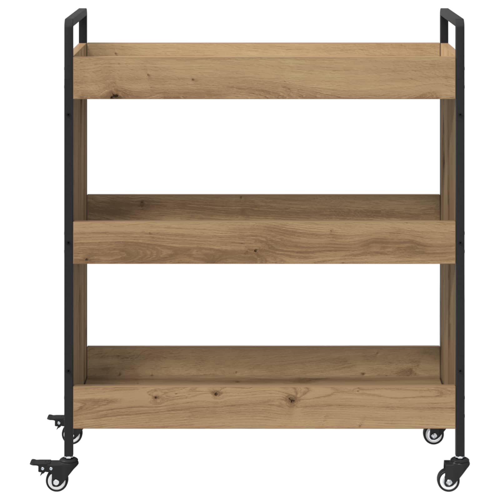 vidaXL Küchentrolley Artisan-Eiche 70 x 30 x 82 cm Holzwerkstoff