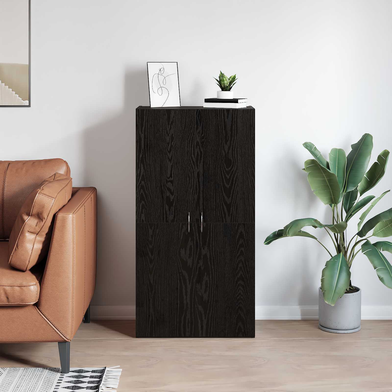 vidaXL Büroschrank Artisan-Eiche 60 x 32 x 115 cm Holzwerkstoff