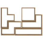 vidaXL Wandregal Wandmontiert Artisan-Eiche 96 x 12 x 64 cm